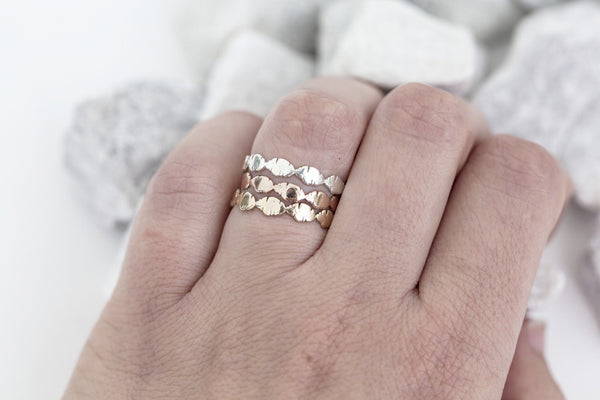 Banana Leaf Stacking Ring