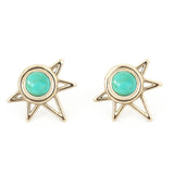 Sun Studs - Turquoise