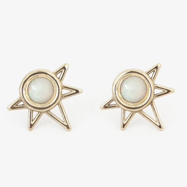 Opal Sun Studs