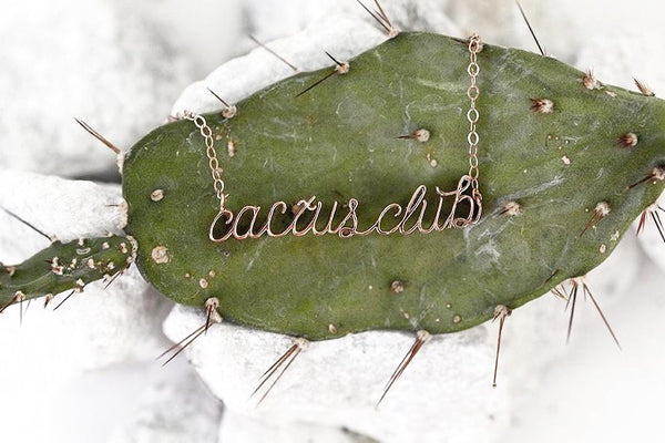 Cactus Club Necklace