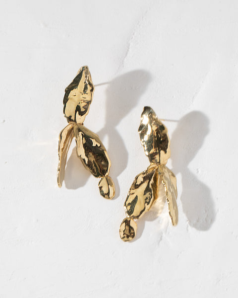 Cactus Leaf Earrings
