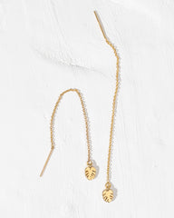 Hawaiian Leaf Earring Threader