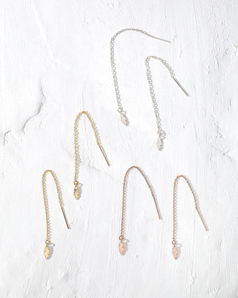 Banana Leaf Earring Threader