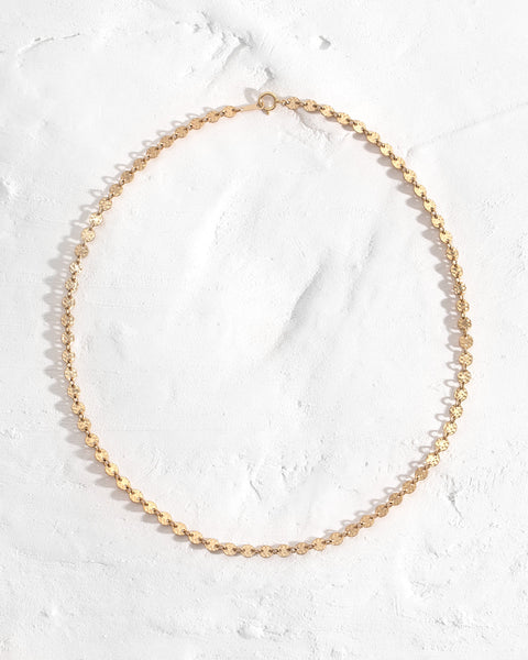 Circle Chain Choker Necklace